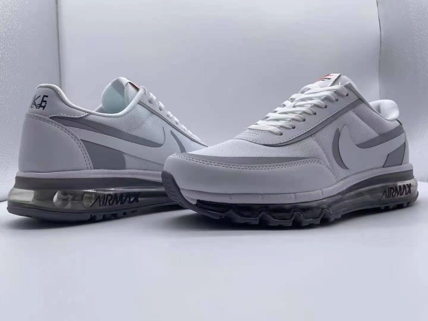 New Nike Air Max 2022 White Grey Running Shoes - Click Image to Close